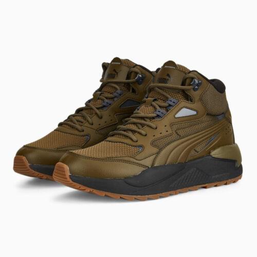 Puma X-ray Speed Mid Wtr Men s Athletic Sneaker Olive Shoe Casual Boots 903