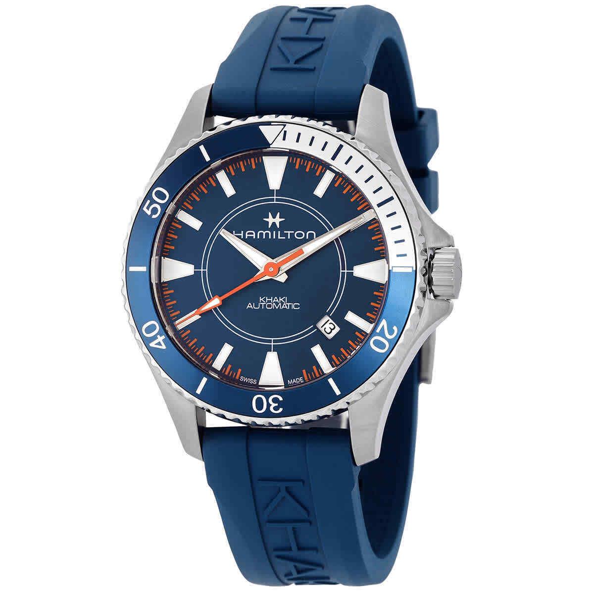 Hamilton Khaki Navy Scuba Automatic Blue Dial Men`s Watch H82385340