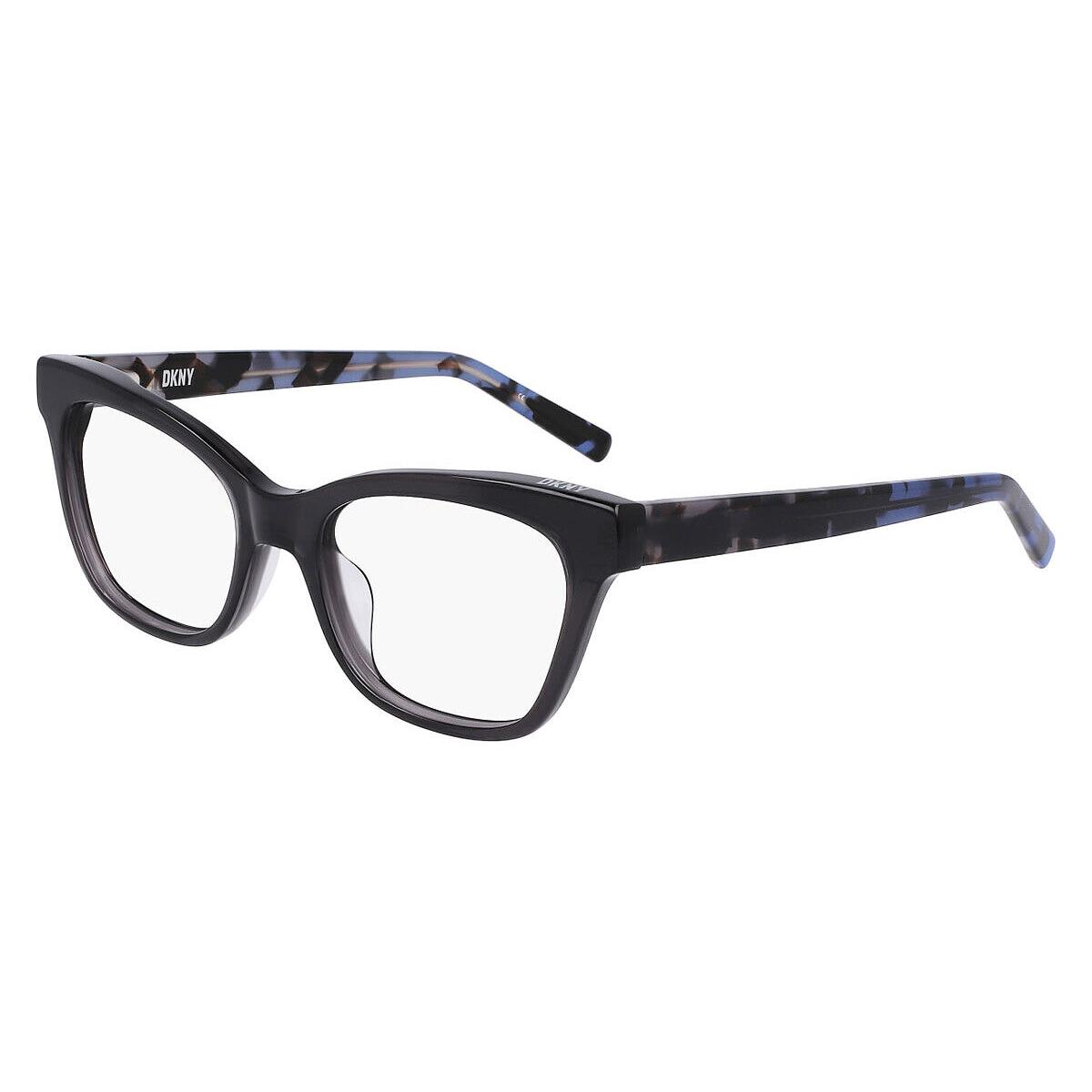 Dkny DK5053 Eyeglasses Women Crystal Carbon Cat Eye 51mm