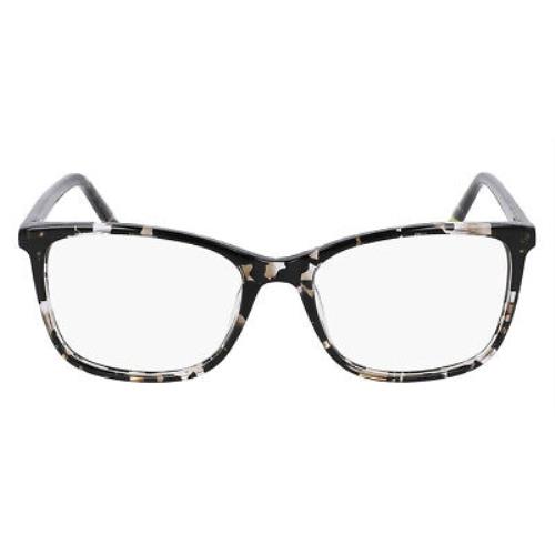 Dkny DK5055 Eyeglasses Women Black Tortoise Square 53mm