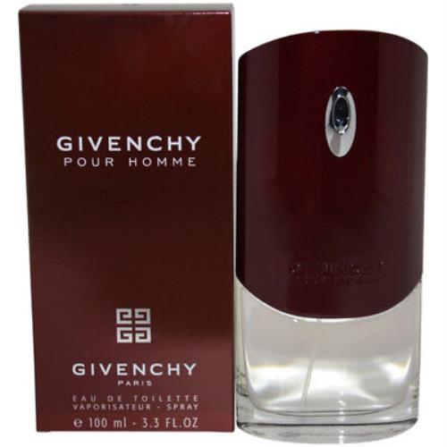Givenchy Pour Homme For Men Cologne Eau de Toilette 3.3 oz 100 ml Edt Spray