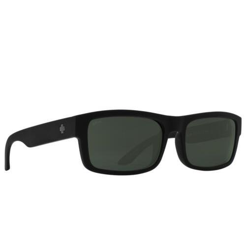 6700000000096 Mens Spy Optic Discord Lite Polarized Sunglasses - Soft Matte Black Frame
