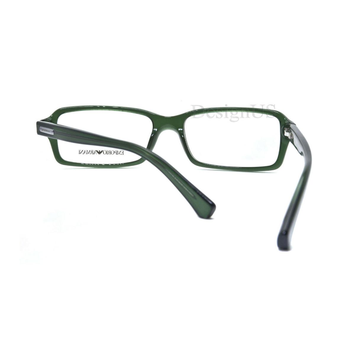 green armani glasses