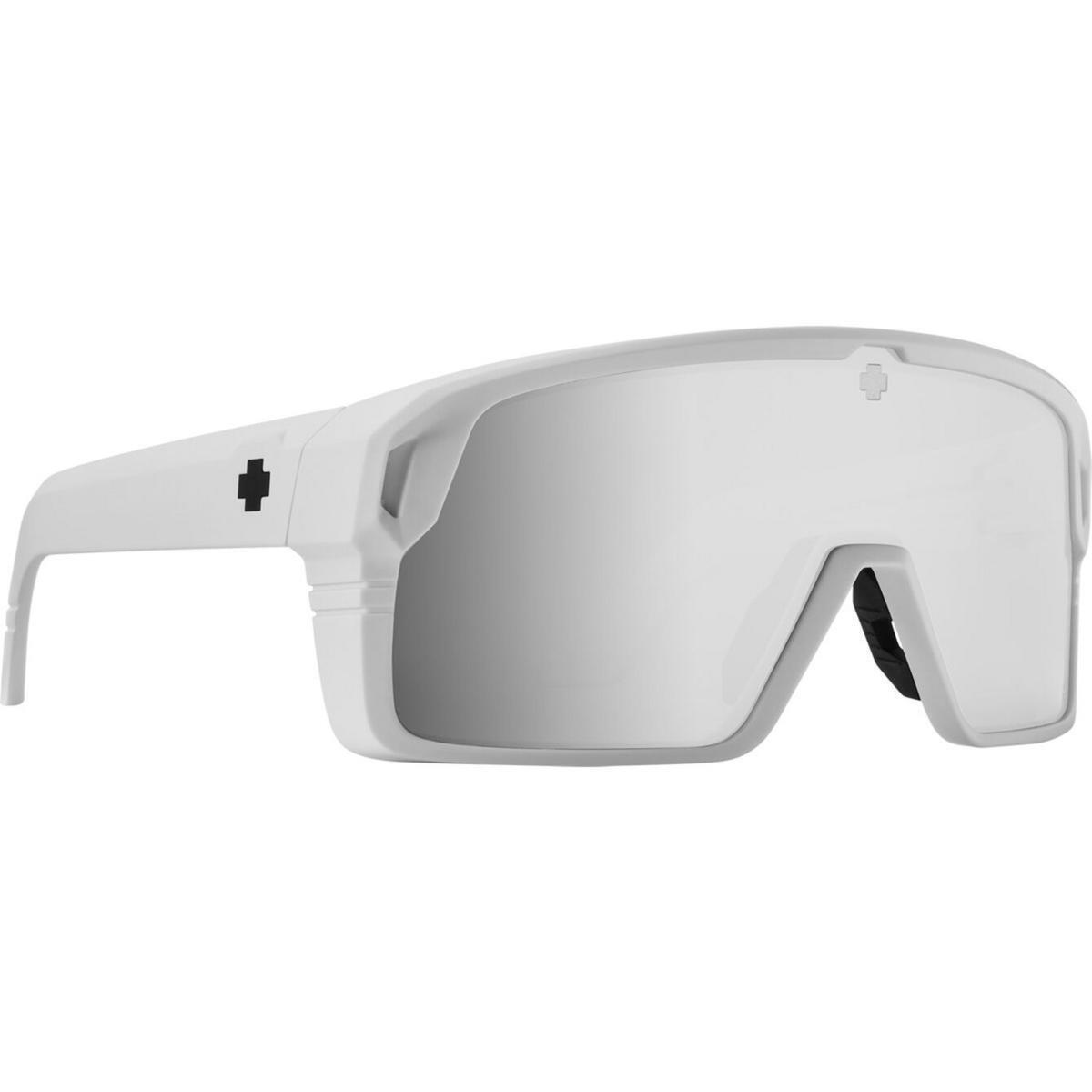 Spy Optic Monolith Sunglasses Matte White Happy Bronze Platinum Spectra Mirror