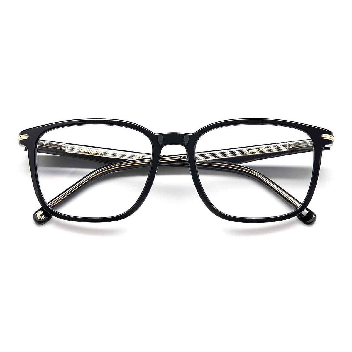 Carrera 292 Eyeglasses Men Black Rectangle 55mm