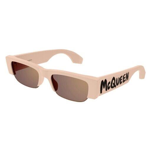 Alexander Mcqueen AM 0404S Sunglasses 003 Pink