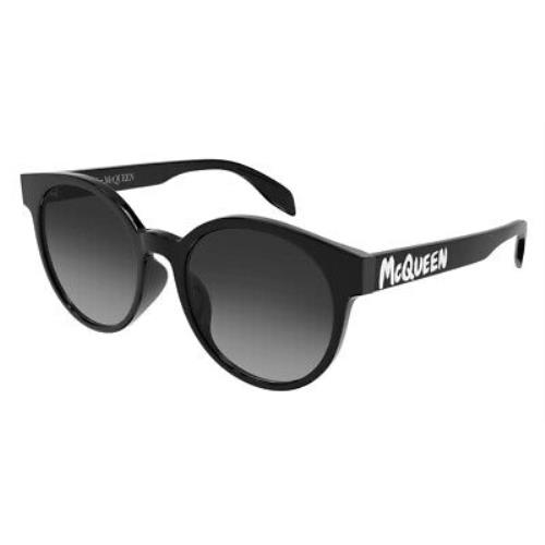 Alexander Mcqueen Casual Lines AM 0349SA Sunglasses 001 Black