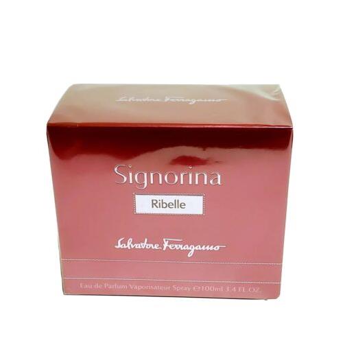 Signorina Ribelle by Salvatore Ferragamo Eau De Parfum Spray 3.4 oz For Women