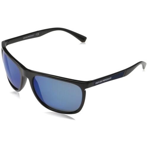 EA4107-5017/55_59 Mens Emporio Armani Rectangle Sunglasses