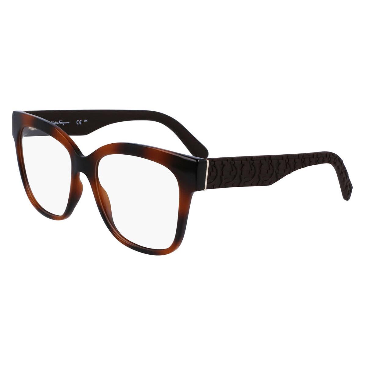 Salvatore Ferragamo SF2956E Eyeglasses Tortoise 54mm