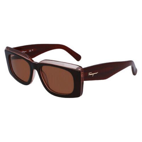 Salvatore Ferragamo SF1079S Sunglasses Brown/nude Narrow 54mm