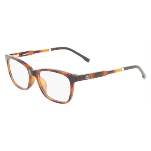 Lacoste L3648 Eyeglasses Kids Havana Square 48mm