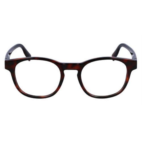 Lacoste L3654 Eyeglasses Kids Havana Wayfarer 46mm
