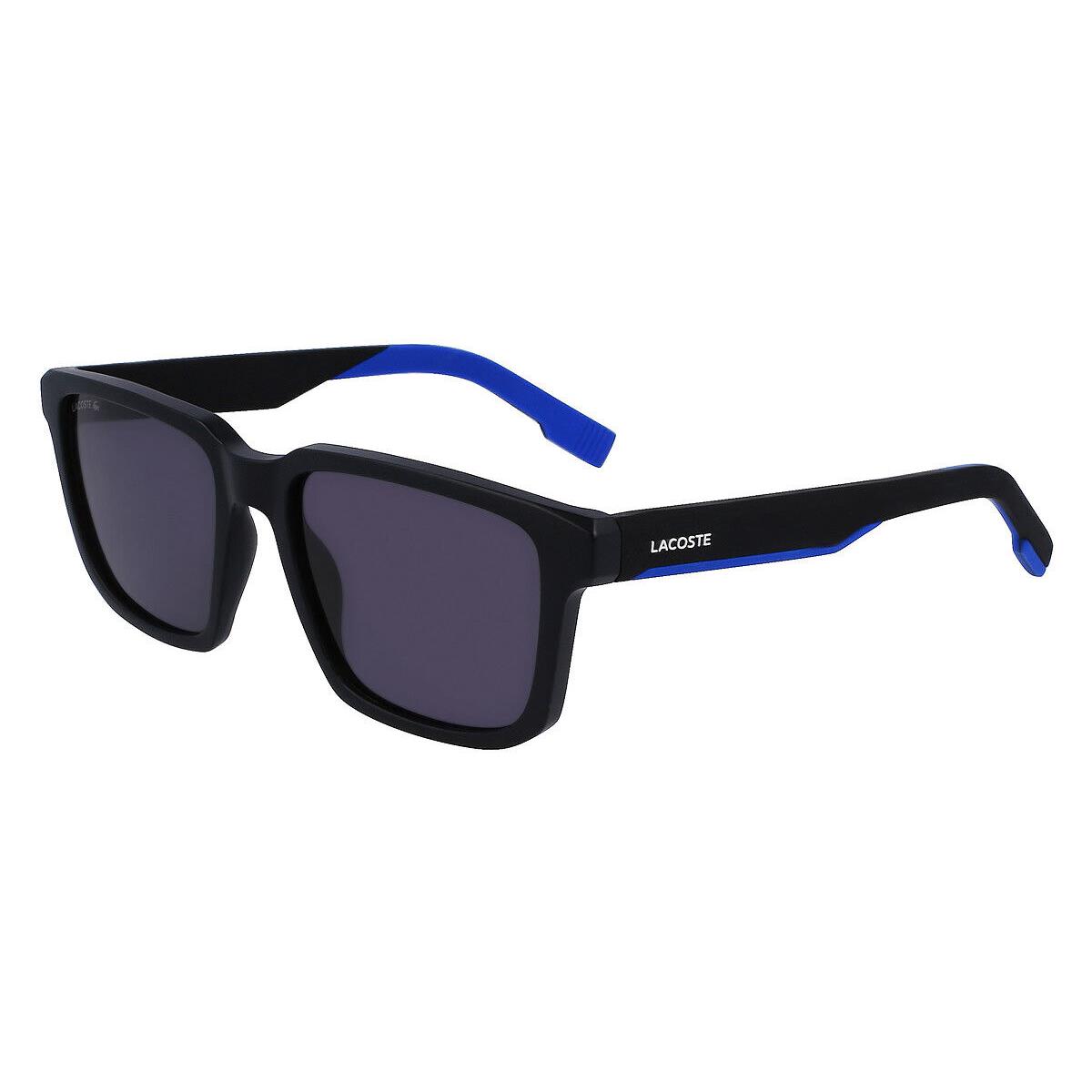 Lacoste L999S Sunglasses Men Matte Black Square 55mm