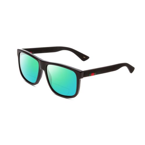 Gucci GG0010S Unisex Retro Polarized Bi-focal Sunglasses in Black 58mm 41 Option