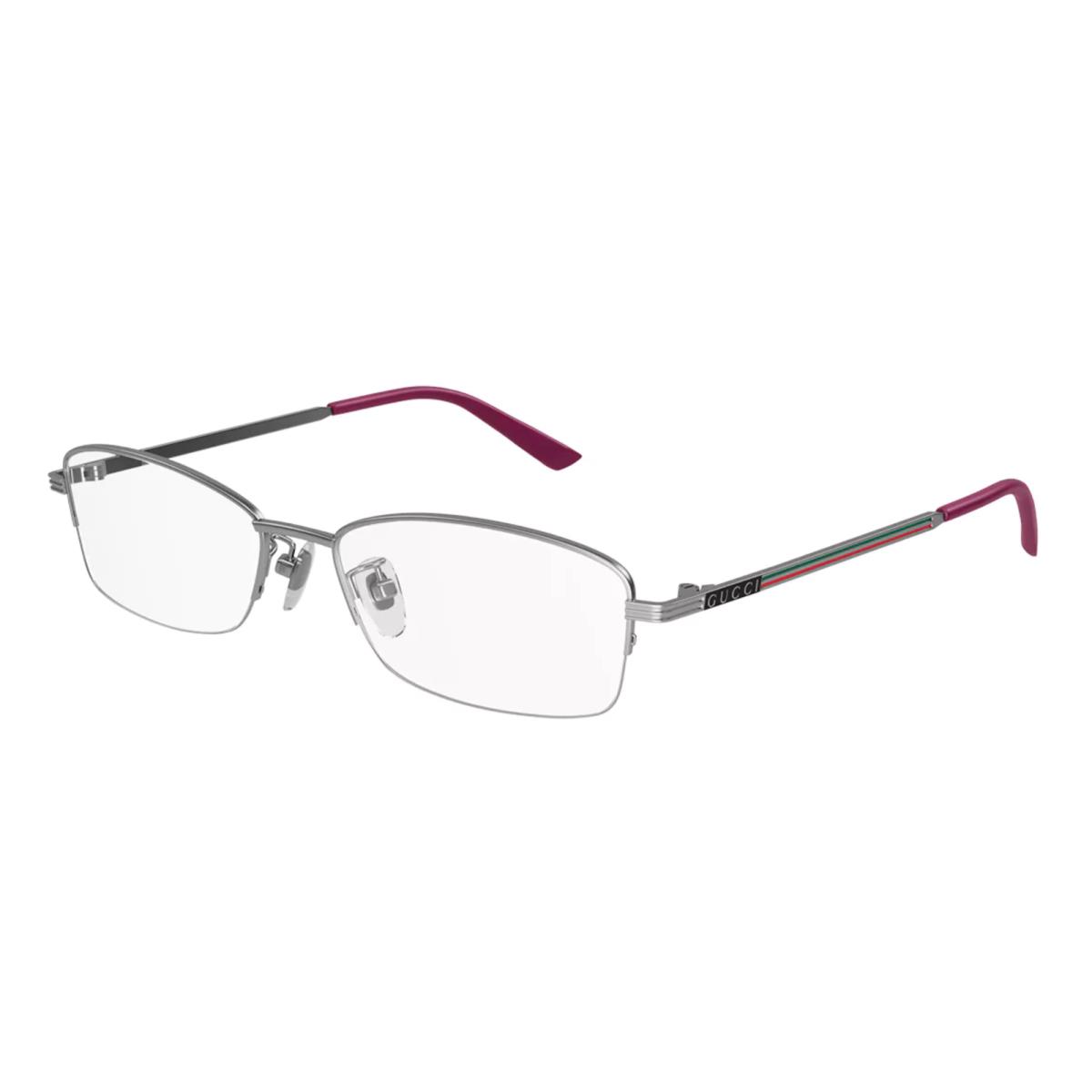 Gucci GG1060OJ-001 Men`s Optical Ruthenium Brown Eyeglasses