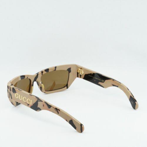 Gucci sunglasses  - Frame: black-big-spotted-havana, Lens: , Code: 2