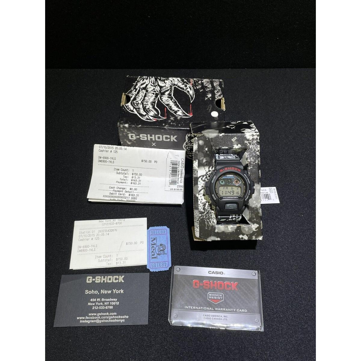 Casio G-shock 20th Anniversary X L Amour Supreme DW6900-1VLS