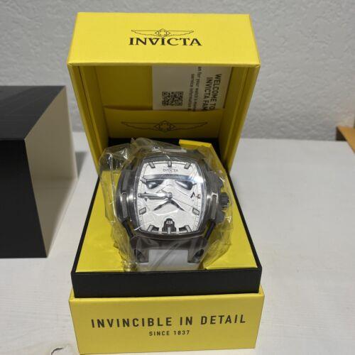 Invicta Star Wars Stormtrooper Men`s Watch - 53mm White Black