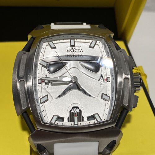 Invicta Star Wars Stormtrooper Men`s Watch - 53mm White Black