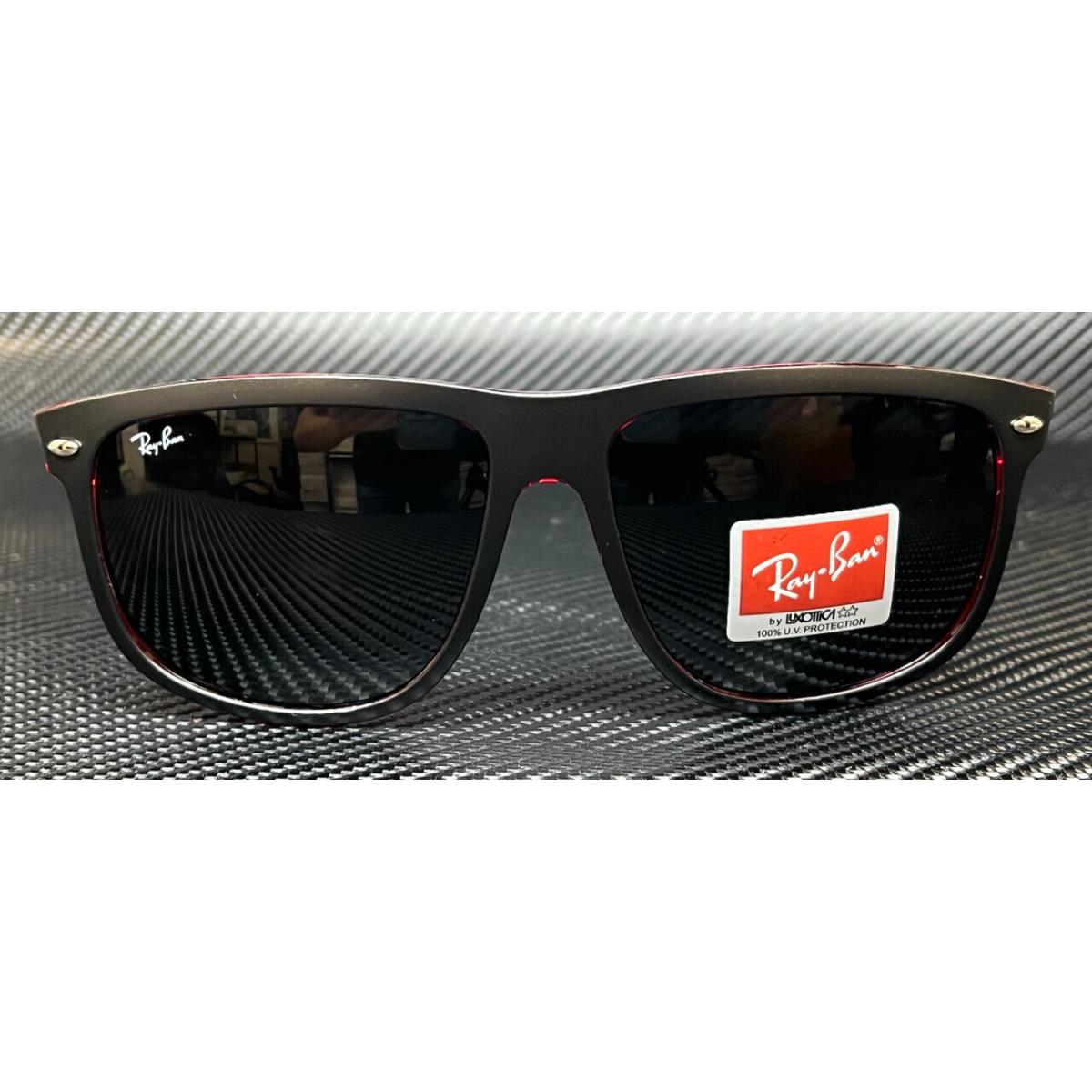 Ray Ban RB4147 617187 Black Dark Grey Men`s 60 mm Sunglasses - Frame: Black, Lens: Gray