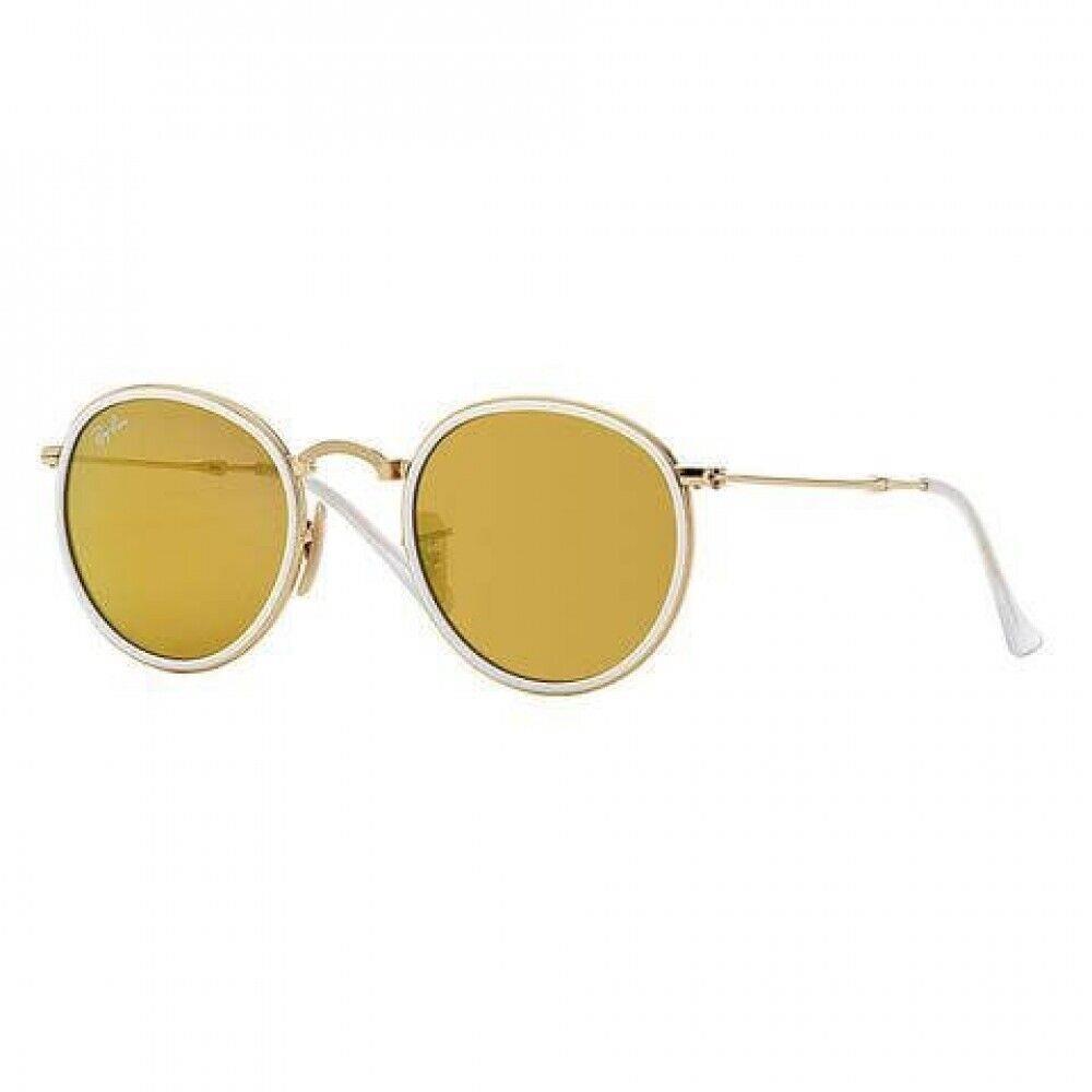 Ray-ban Round Women`s Polarized Sunglasses RB3517 001 93