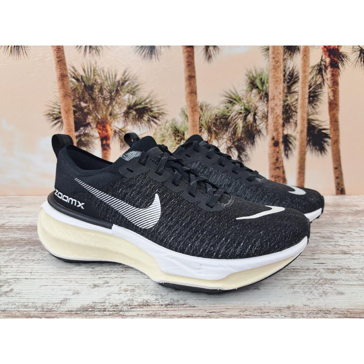 Nike Zoomx Invincible Run FK 3 Running Shoes Black DR2660-001 Women`s Sz 8.5 - Black