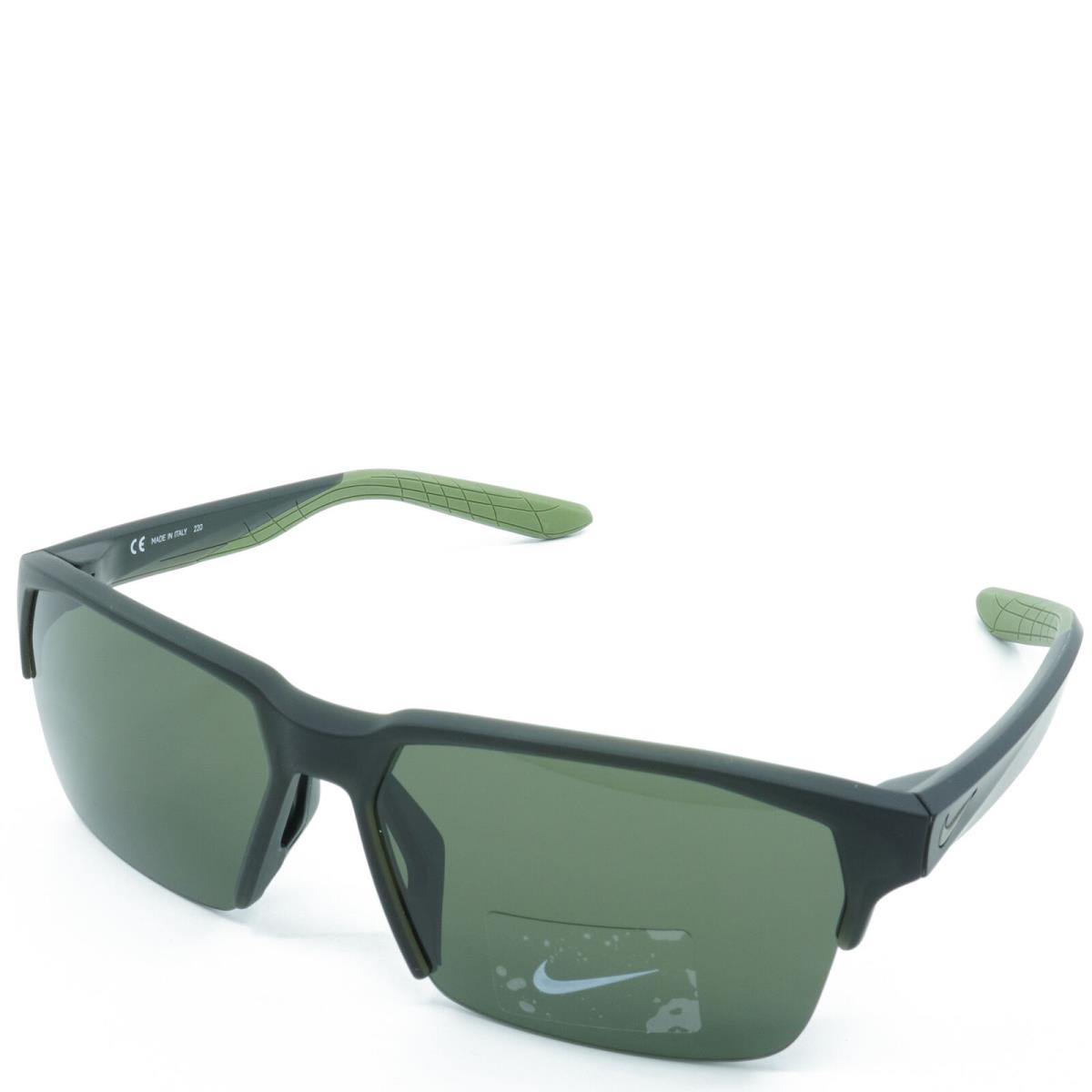 CU3748-330 Mens Nike Maverick Free Sunglasses - Frame: Sequoia, Lens: Green