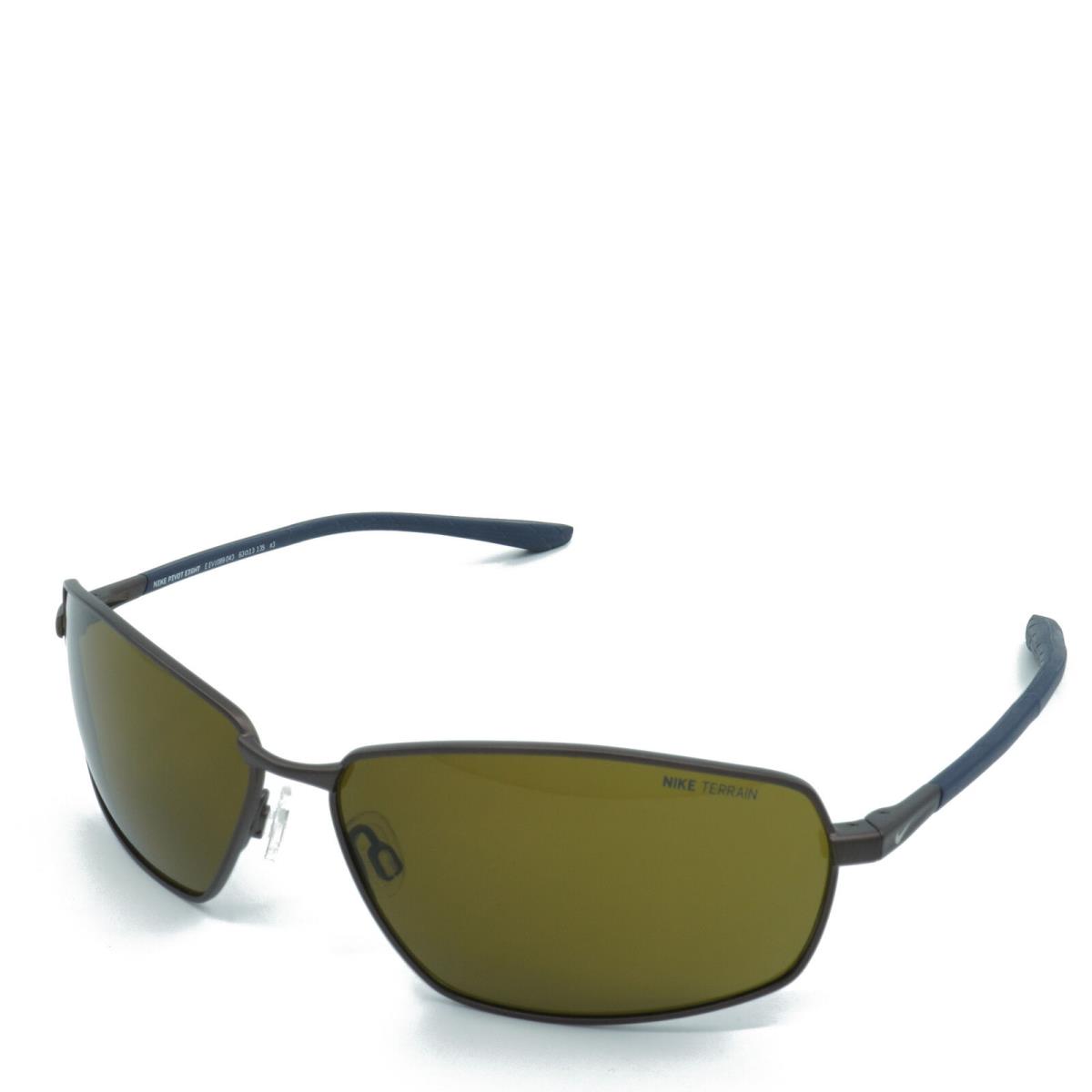 EV1089-043 Mens Nike Pivot Eight E Sunglasses - Frame: Satin Pewter, Lens: Outdoor Tint