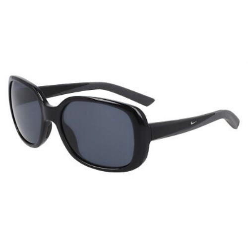 Nike sunglasses AUDACIOUS - Black / Dark Gray Frame, Dark Gray Lens 0