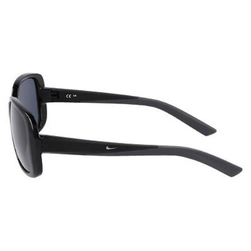 Nike sunglasses AUDACIOUS - Black / Dark Gray Frame, Dark Gray Lens 1