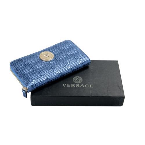 Versace wallet  - Sparkle Blue 4