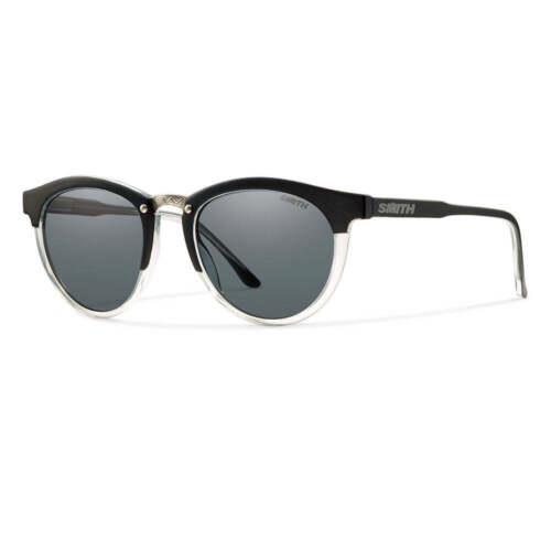 243740FWV50EE Mens Smith Optics Questa Polarized Sunglasses - Frame: Matte Black Crystal