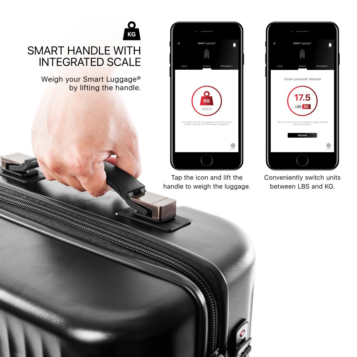 Heys America Smartluggage Spinner Luggage