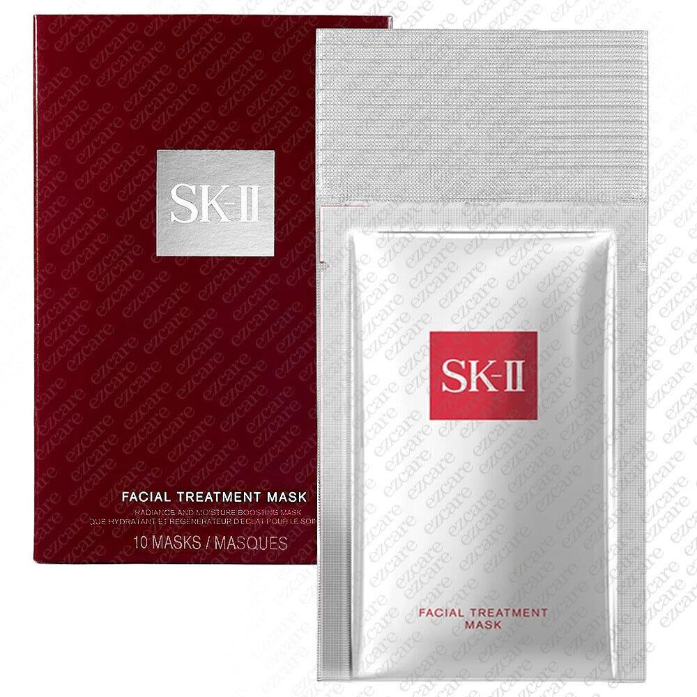 SK II Facial Treatment Mask -10 Sheets Box Free Usa Shipping