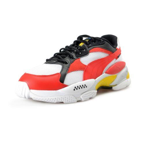 Puma X Scuderia Ferrari SF Cell Epsilon Multi-color Sneakers Shoes - Black/Red/White/Yellow