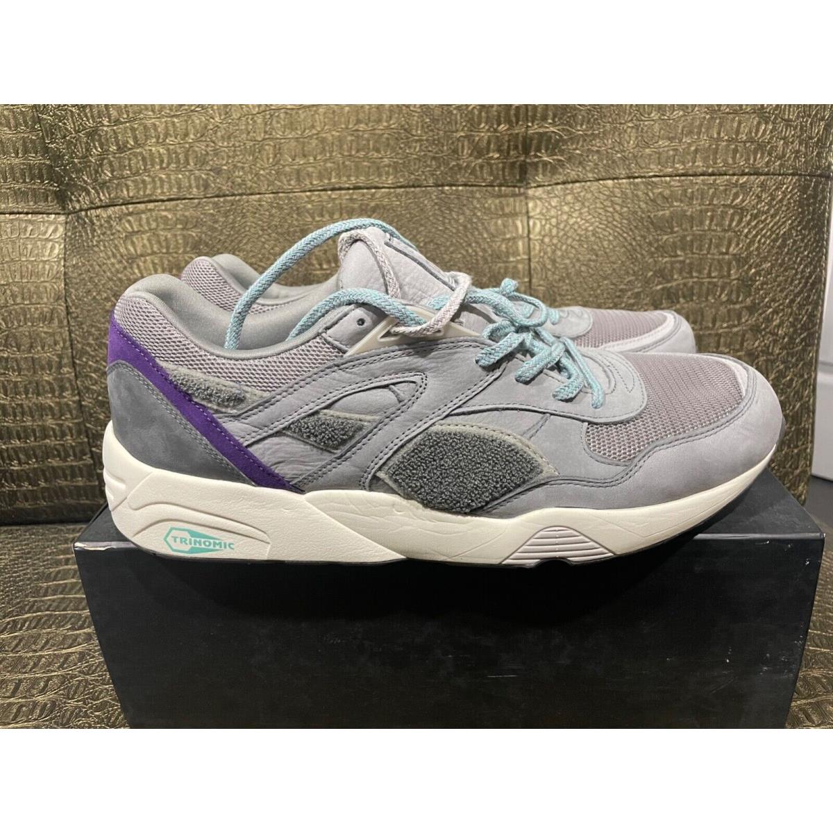 Puma R698 x Bwgh Gray and Purple Men s Shoes 357769 02 Size 13 SporTipTop