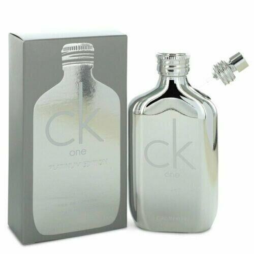 Ck One Platinum By Calvin Klein Eau De Toilette Spray Unisex 3.4 fl oz