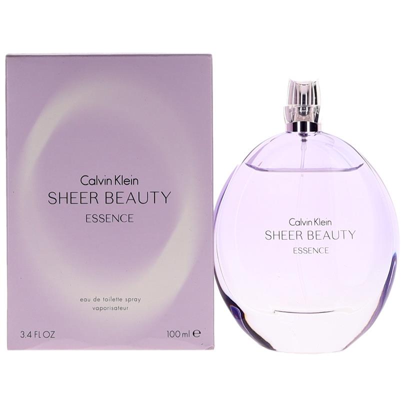 Sheer Beauty Essence By Calvin Klein Women Eau De Toilette Perfume Spray 3.4oz