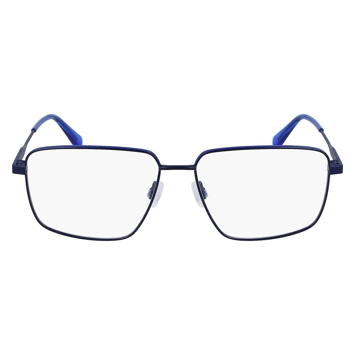 Calvin Klein CKJ23203 Eyeglasses Men Blue Square 56mm