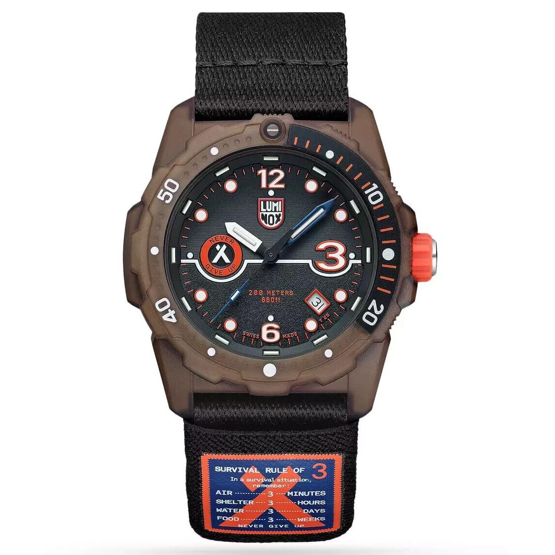 Luminox XB.3721.ECO Bear Grylls Survival Men`s Watch 42mm 20ATM