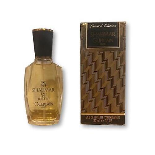 Shalimar Guerlain 1.0 Edt Spray Perfume Limited Edition Rare Imperfect Box