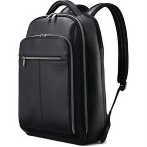 Samsonite SML126037-1041 Leather Backpack Black