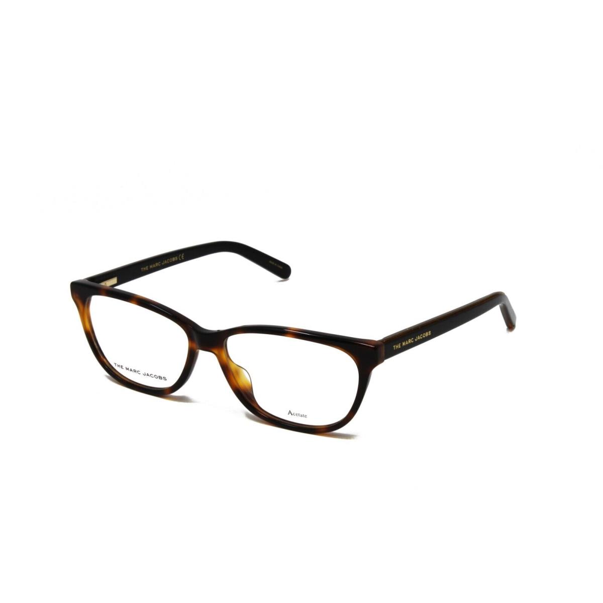 Marc Jacobs Optical Women`s Eyeglasses Marc 462 086 Havana 53mm - Frame: Brown