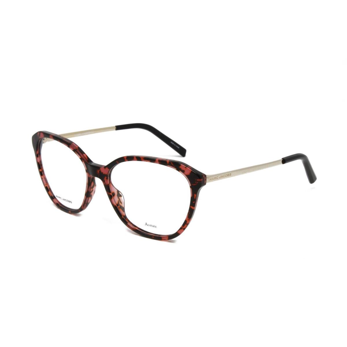 Marc Jacobs Optical Women`s Eyeglasses Marc 485/N Ydc Burgundy Havana 53mm