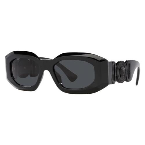 Versace Men`s VE4425U-536087 Fashion 54mm Black Sunglasses