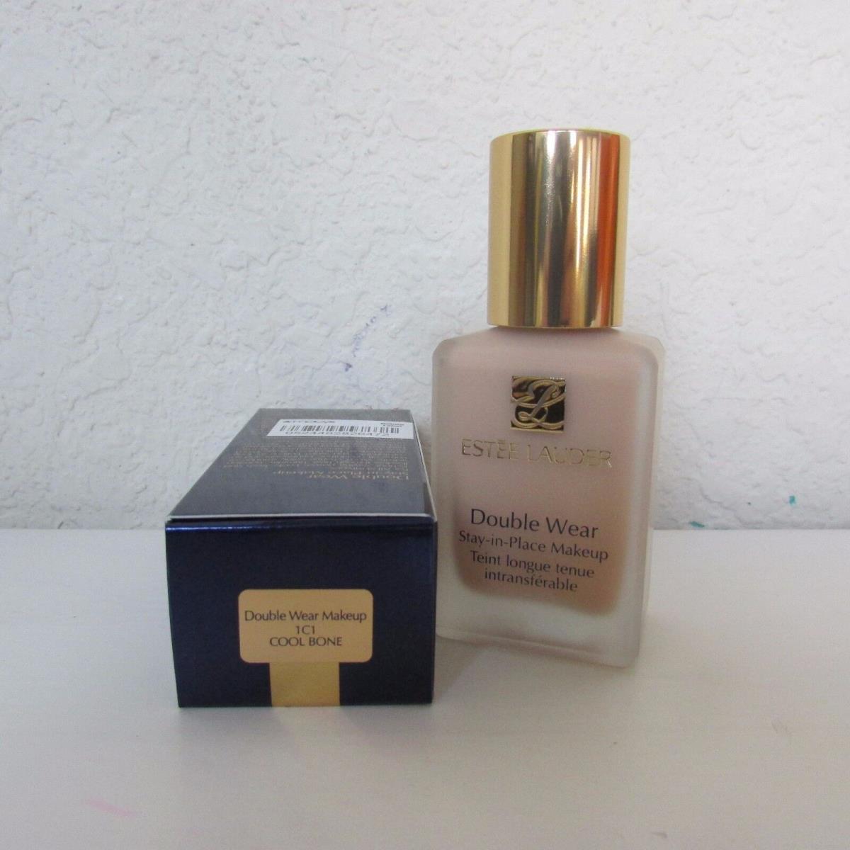 Estee Lauder Double Wear Stay-in-place Makeup Choose Your Shade 1.0 Oz/30 ml 1C1 Cool Bone