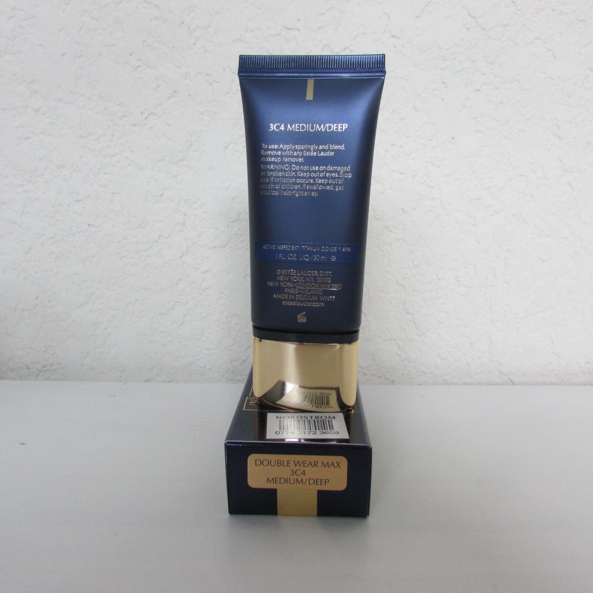 Estee Lauder Double Wear Maximum Cover Camouflage Makeup 1 Oz/ 30ml Choose Yours 3C4 Medium/Deep