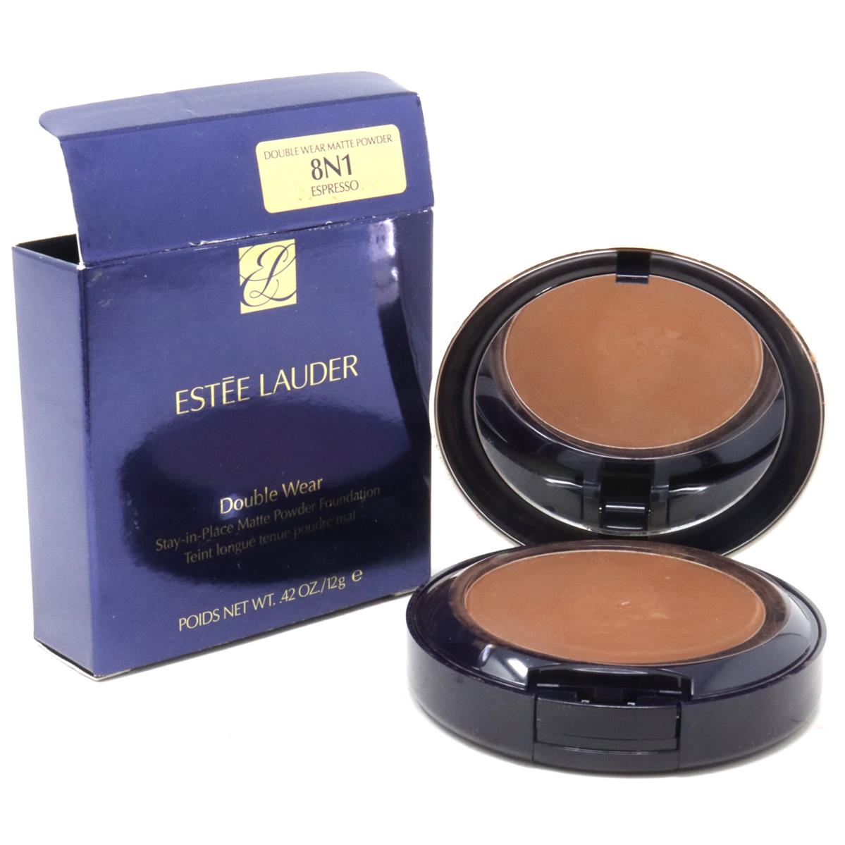 Estee Lauder Double Wear Stay-in-in Place Matte Powder Foundation 0.42oz 8N1 Espresso