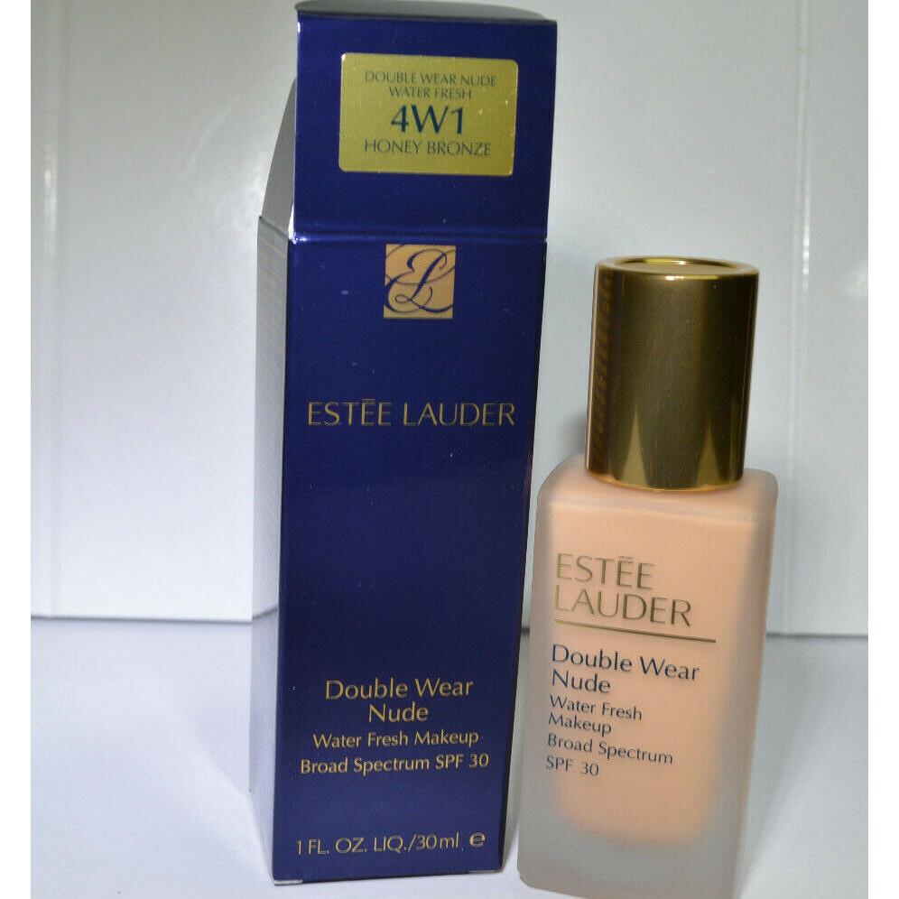 Estee Lauder Double Wear Fresh Makeup Broad Spectrum Spf 30 1 Oz./ 30ml 4W1  Honey Bronze, 30ml